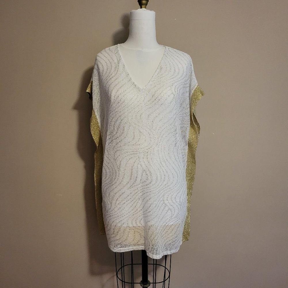 Lilly Pulitzer Gold Trimmed Beach Cover-up